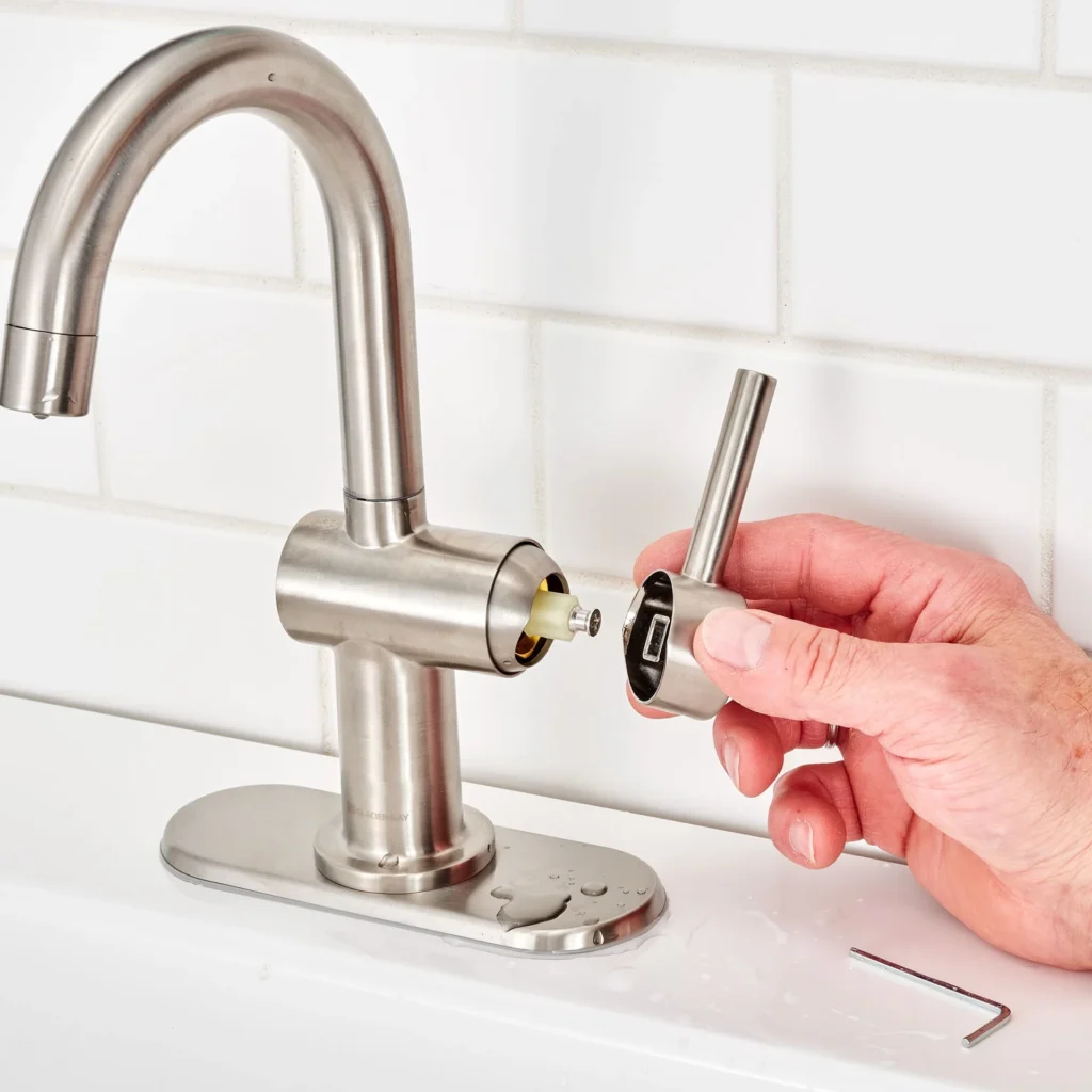 kitchen leaking tap