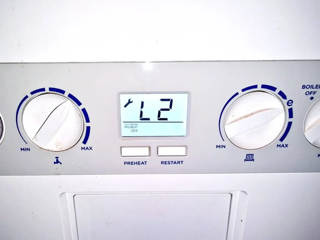 ideal boiler l2 fault code how to fix
