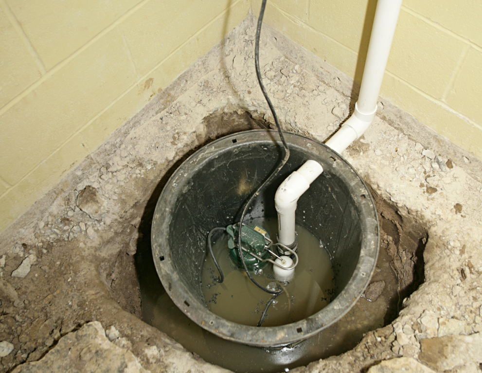 putting in a sump pump