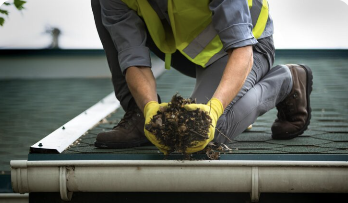 Blocked gutter services