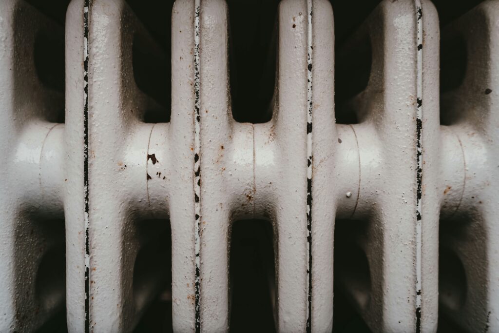 cracked radiator pipe
