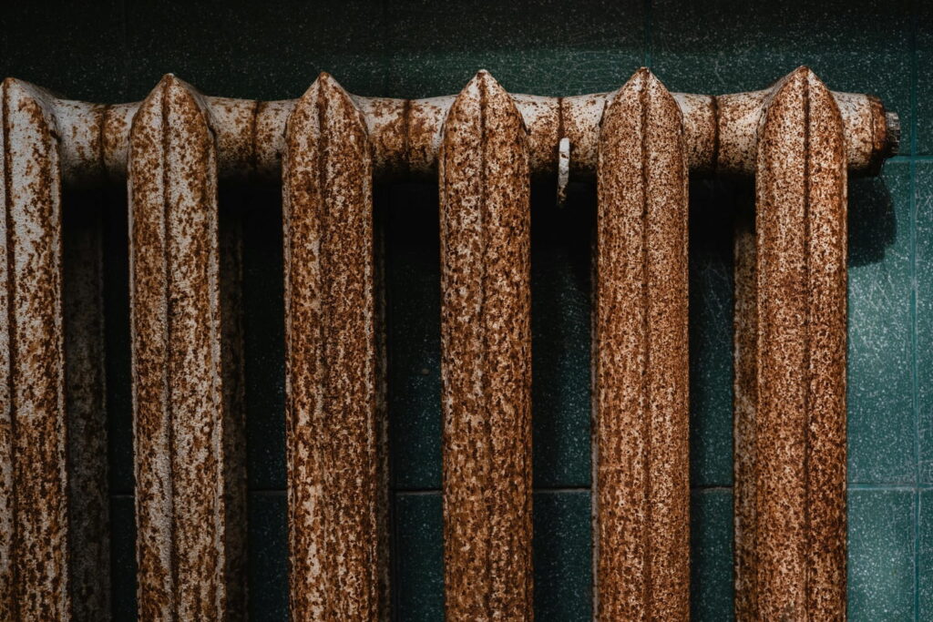 poorly aged radiator