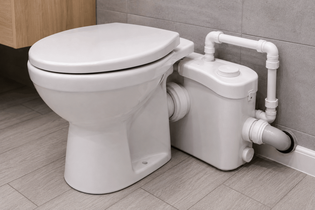 Saniflo toilet keeps flushing