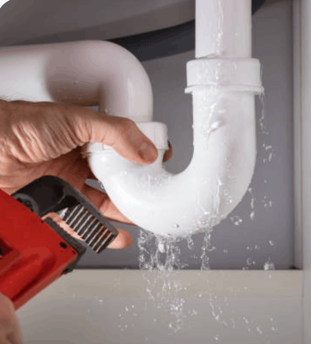 burst pipe plumbing immediately